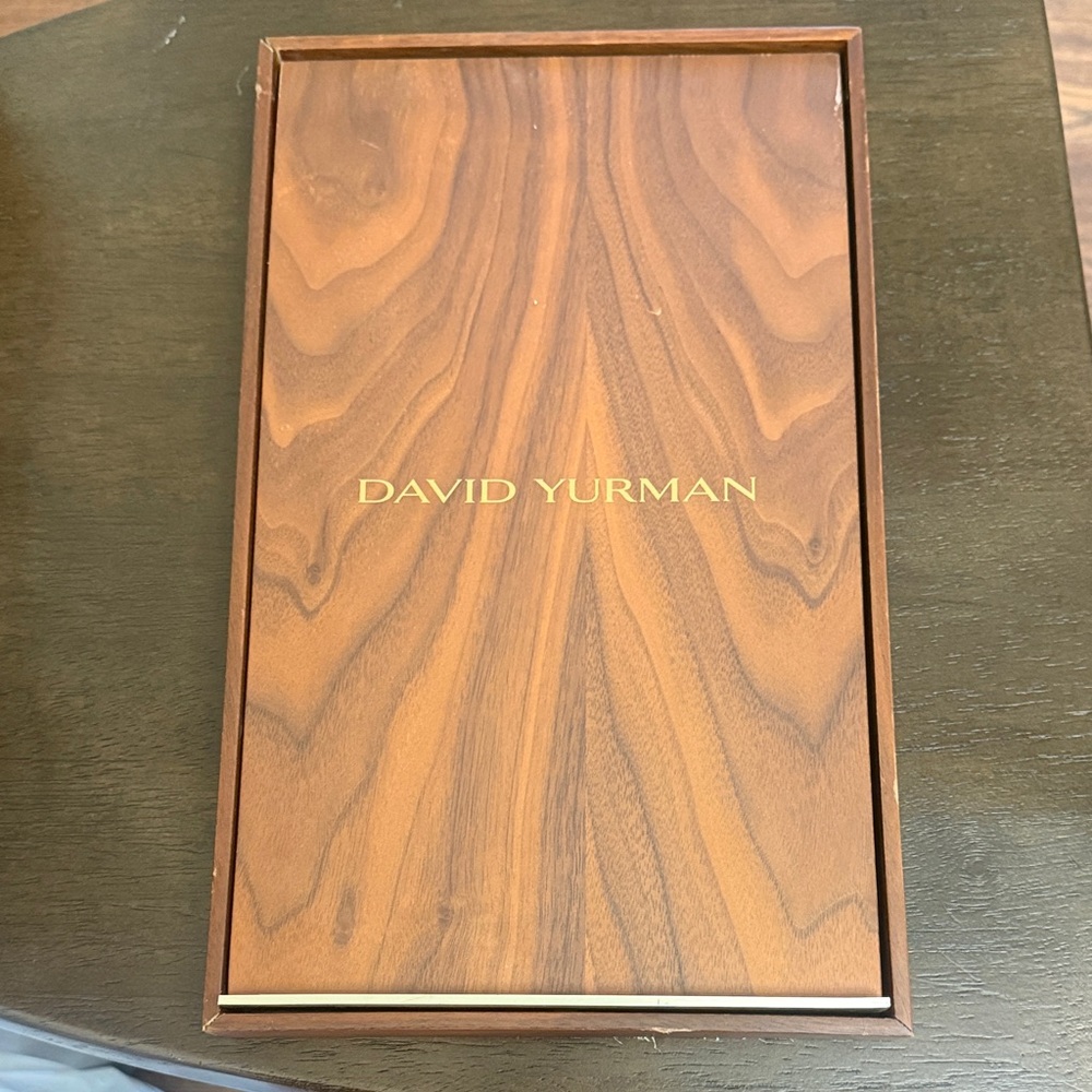 Authentic David Yurman Vintage Mirror and Jewelry Pad